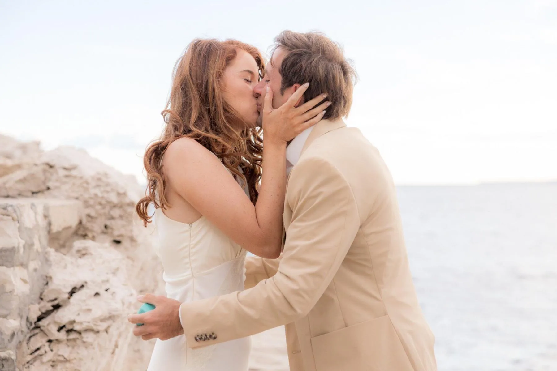 Couple sur la côte du Cap Ferrat