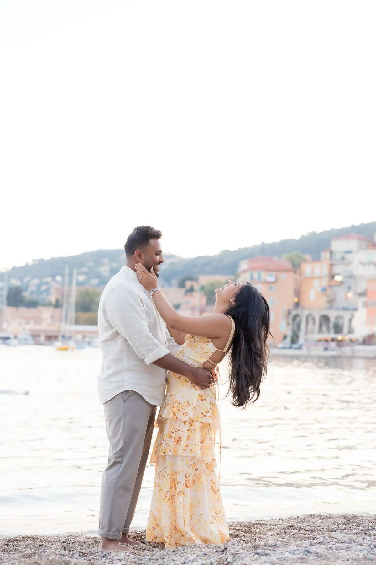 Couple à Villefranche-sur-Mer