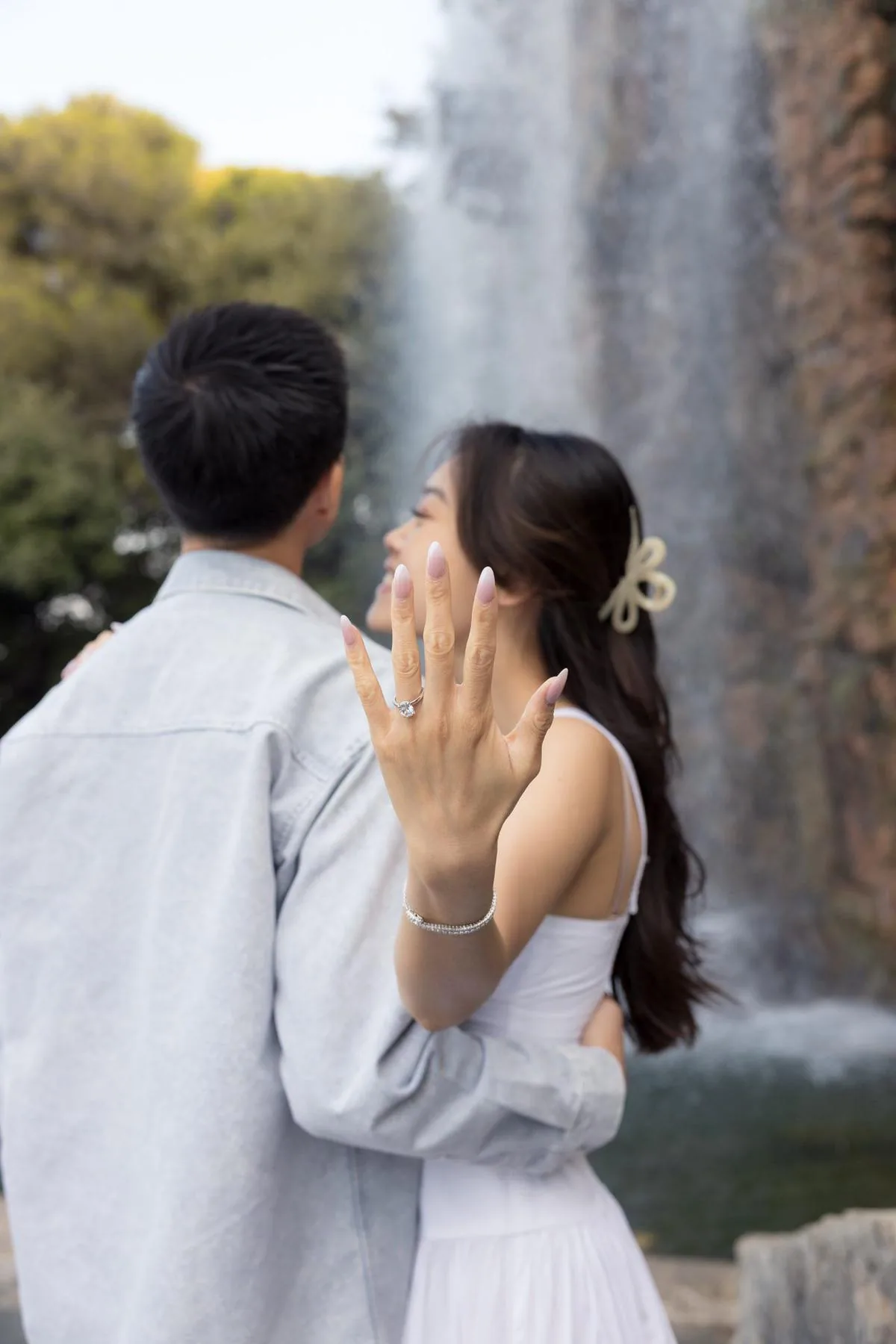 Réaction demande en mariage Côte d'Azur