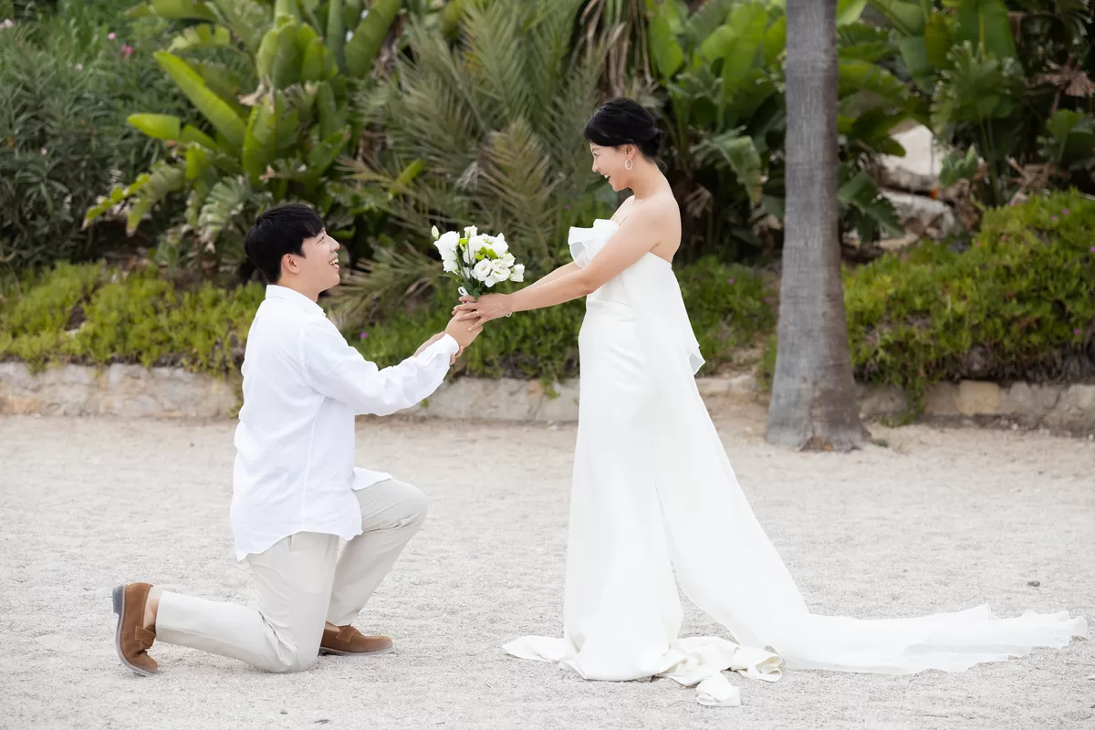 Seangbeen & Leah au Cap-Ferrat